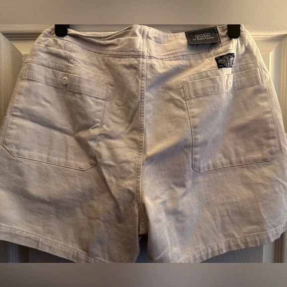 Ralph Lauren Twill Rugby Shorts - Picture 4 of 7